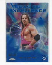 2026 Topps Chrome WWE Bret Hit Man Hart Blue Eras Of Excellence #051/150 (RC)