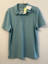 NWT All In Motion Men  s Performance Polo Green M - Moisture Wicking  Quick Dry