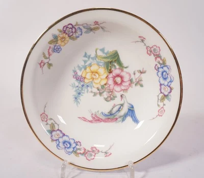 Rosenthal Maria Ivory Phoenix Assiette Dessert En Porcelaine Bord Doré 15cm - Photo 1/4
