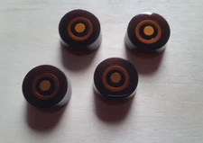 Amber Honey Speed Knob set for Les Paul guitars and others