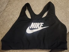 Women’s Nike Victory High Support Sports Bra 899370-010 Black Sizes L or XL