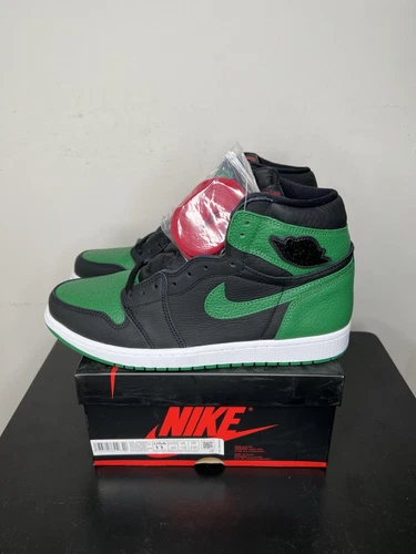 DS Air Jordan 1 Retro OG High vert pin 2.0 noir Lucky Dunk Supreme taille 11
