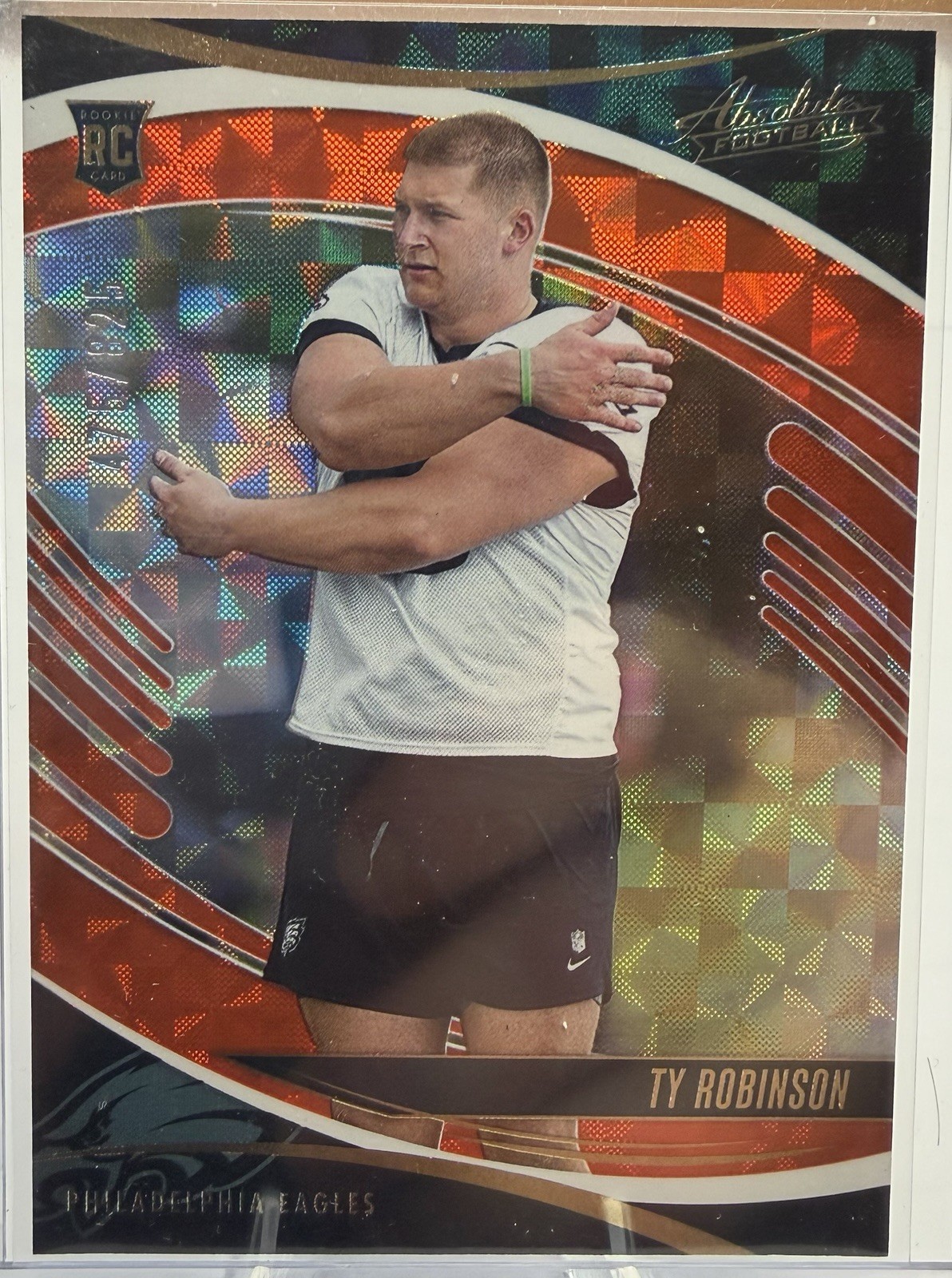 2025 Absolute Ty Robinson Orange Mosaic /825 RC
