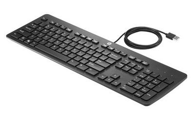 HP Slim Business Tastatur - Schwarz
