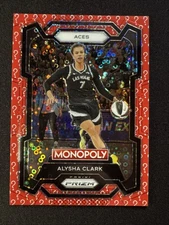 Alysha Clark 2024-25 Panini Prizm WNBA Monopoly Question Mark Prizm /25 #7