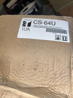 TOA CS-64 Wide Range 70V outdoor Speakers / paging speakers  (Brand New)