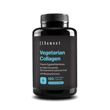 Vegetarian Collagen from Organic Eggshell 120 count (Pack of 1), Sc Black 
