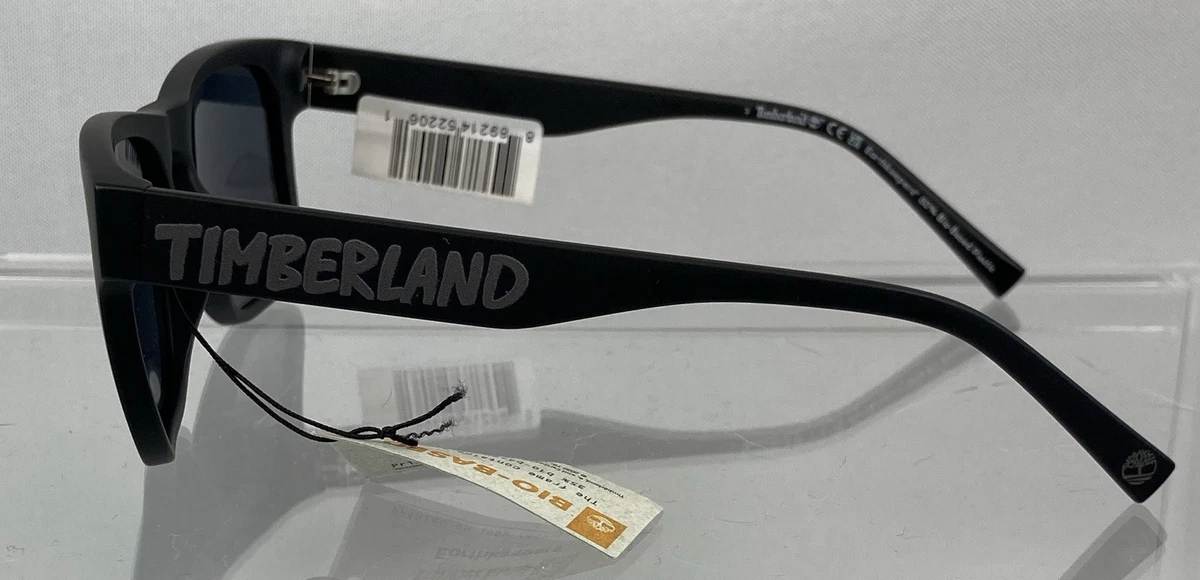 Timberland TB00011/S 02D Men's Square Sunglasses Black Polarized