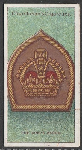 Churchman's Boy Scouts, 3rd Series (blue back), 1916, No 48, The King's Badge