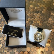 Vintage Juicy Couture Ladies Black Label Watch new in box read !