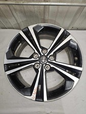 20 21 22 23 NISSAN SENTRA Wheel 18X7-1/2 5 TWIN SPOKE BLACK W/ MACHINE FACE