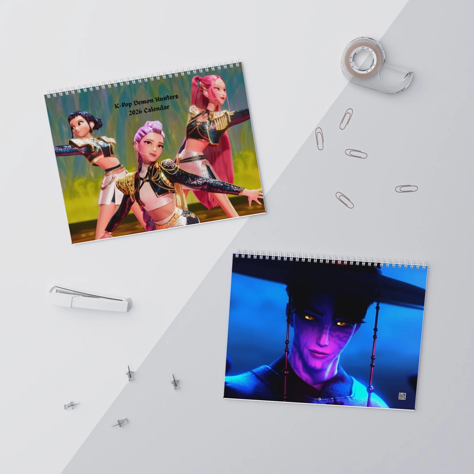 Kpop Demon Hunters 2026 Wall Calendar - Movie Inspired
