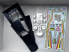 New Tamiya Grass hopper Kit # 47522 Black Edition Body Set w/ Sticker & Driver