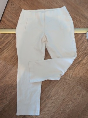 Chicos 0 Petite weiße Stretch Legging