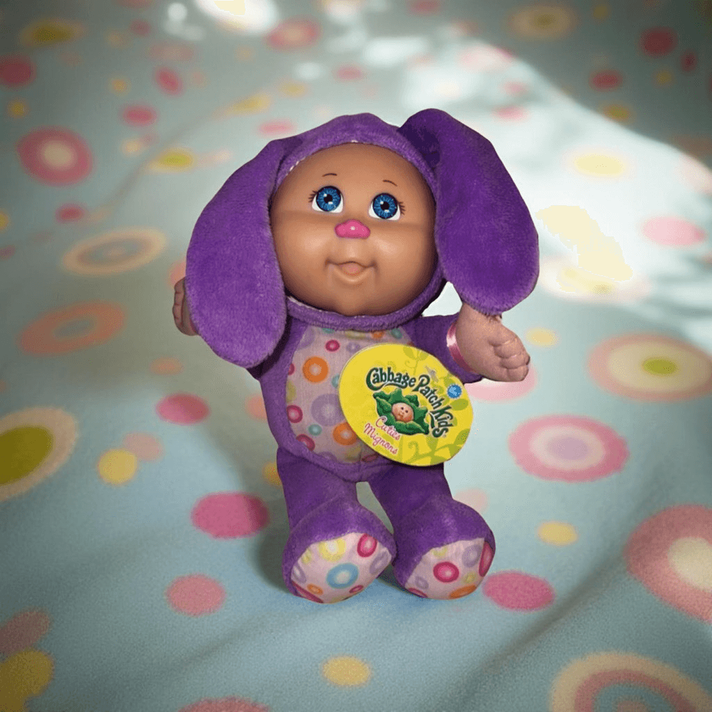 2012 NWT Cabbage Patch Kids Purple Bunny Easter Plush Toy