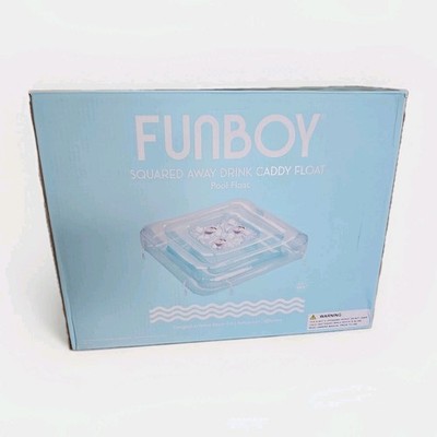 FUNBOY Squared Away Drink Caddy Float Pool Float