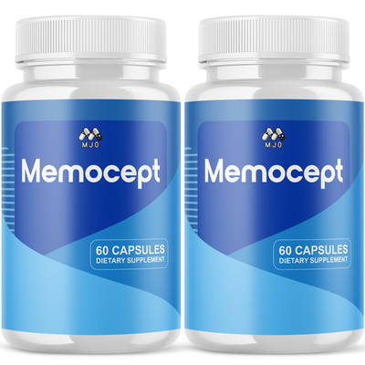 (2 Pack) Memocept Advanced Brain Max Support Supplement Memo Cept 120 Capsules