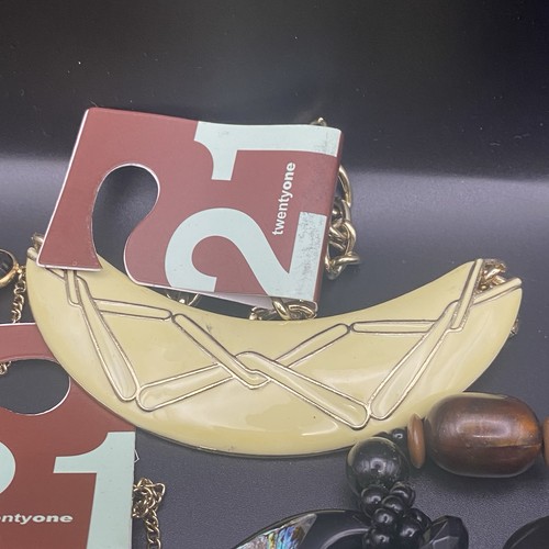 Forever 21 Schmuckset 9 neue markierte Teile Armreifen Armbänder Ohrringe Halsketten XXI - Bild 10 von 10