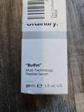 NEW The Ordinary "Buffet" Multi Technology Peptide Serum 30mL 1 oz