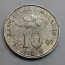 Malaysia 10 Sen, 2007 ## Kof9-4H