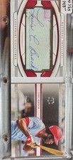 2022 Panini National Treasures Legendary Signatures Lou Brock 1/25