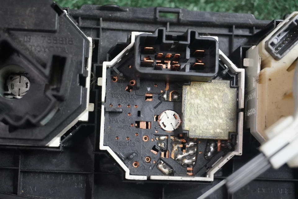 Toyota Corolla 2009 2010 2011 2012 panel de control de aire acondicionado temperatura OEM 5540602250 Foto 4 de 4