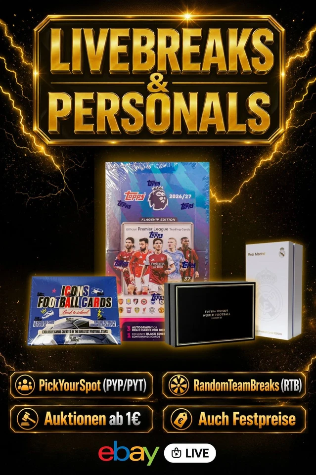 ⚽ Boxbreaks & Personals | (RTB/PYT/PYP)