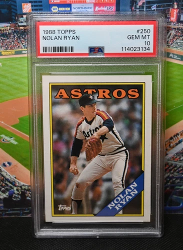 1988 Topps #250 Nolan Ryan PSA 10 Gem Mint