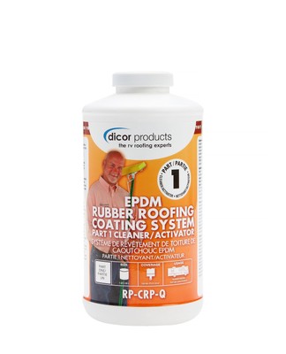 Dicor Rp-crp-q Epdm Rubber Roof Coating System - 1 Quart Roof Cleaner/
