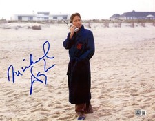 Michael Douglas Signed Autograph Wall Street 11X14 Photo BAS Beckett