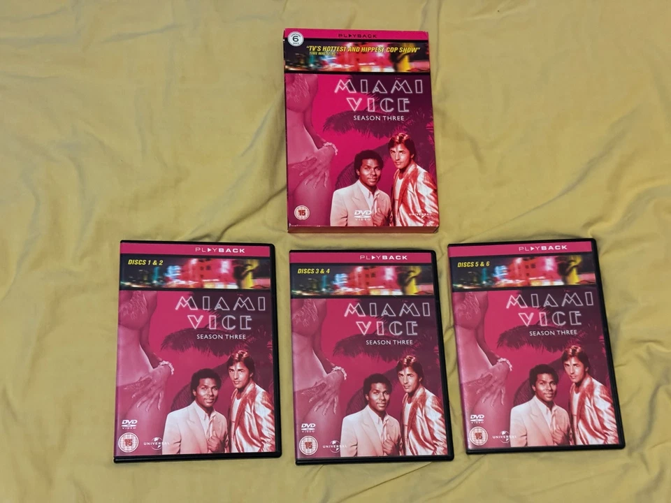 Miami Vice - Series 3 & 4 - DVD Bundle - Region 2 - Image 4 of 4