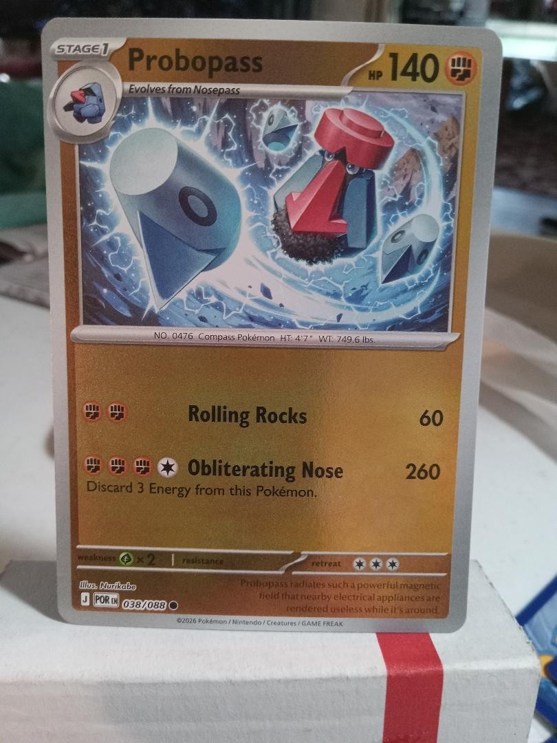 PROBOPASS 038/088 POKEMON ME03 PERFECT ORDER REVERSE HOLO