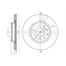 METELLI Bremsscheiben Vorderachse belüftet für Mazda MX-5 III NC