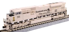 Kato 176-8542 N SD70ACU CP Military Heritage #7021 (BIEGE) Locomotive DCC Ready