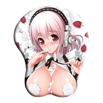 Anime 3D Mousepad Mausmatte mit Gel-Auflage   Ergonomisch & Bequem