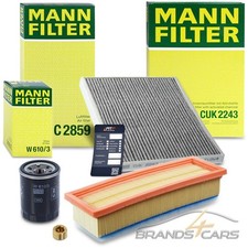 MANN-FILTER INSPEKTIONSPAKET FILTERSATZ A FÜR FIAT GRANDE PUNTO 199 1.2 1.4 05-