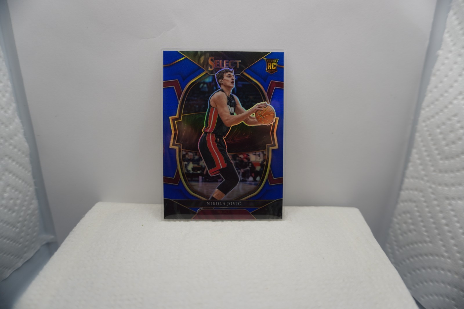 2022-23 Panini Select - Concourse Nikola Jovic #91 Blue Prizm