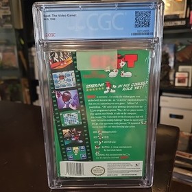 Spot The Video Game New Nintendo NES Factory Sealed CGC Grade 7.0 A+ H-Seam