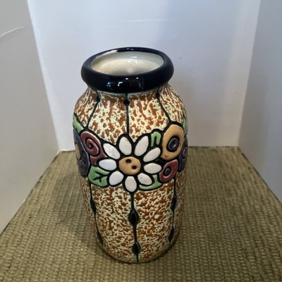 AMPHORA Art Nouveau Vase 6  Jugendstil Floral c1900 Austria