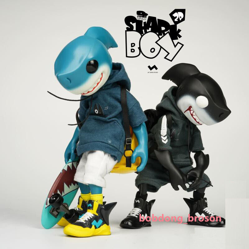 J.T STUDIO Shark Boy Original By Momoco 8”2GO Limited Set J.T STUDIO Shark Boy Original By Momoco 8”2GO Limited Set