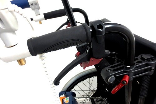 Rollstuhl Elektrischer Rollstuhl Schiebehilfe Pflegestuhl AAt V-Max Antrieb - Bild 11 von 14