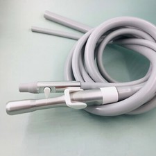 Dental Saliva Ejector Suction Valve SE/HVE 2 Tip Adaptor With Tubing Hose Pipes