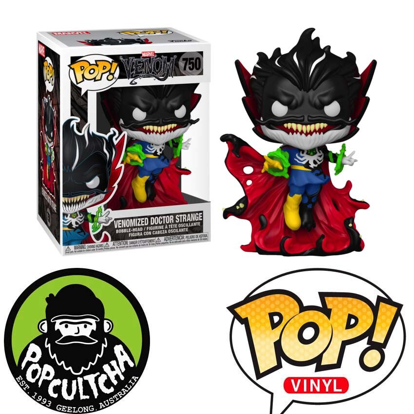 En Oferta Venom - Venomized Doctor Strange With Energy Glow In The Dark Pop! Vinyl &Quot;New&Quot;