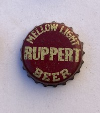 BEER cap crown Jacob RUPPERT can bottle ale flat cone CORK brewery top NEW YORK!