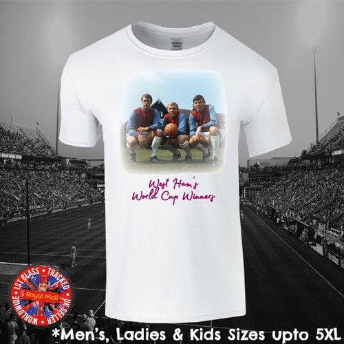 England World Cup Winners Football Cult Heroes Fan Tshirt Memorabilia