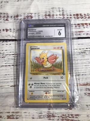 1995 spearow pokemon card Jungle MP, 62/64 Spearow - 151/132 - ME01: