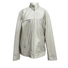 Freeman Womens Genuine Bikers Real Leather Jacket Size L