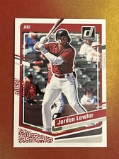 2023 Donruss Baseball Base #121 Jordan Lawlar Arizona Diamondbacks Prospect