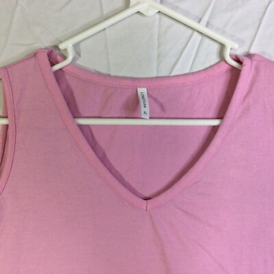LONGYUAN Womens Summer Sleeveless Tank Top V Neck Loose Fit