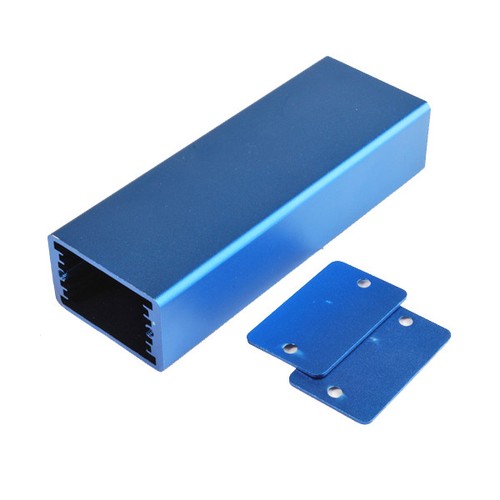 Aluminum Box Enclosure Case DIY -24x40x110mm, Heavy gauge extruded construction - Zdjęcie 2 z 5